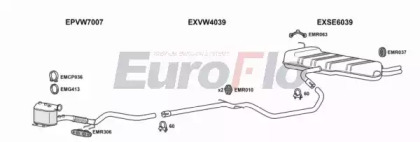 Система выпуска ОГ EuroFlo SELEO20D 1004B